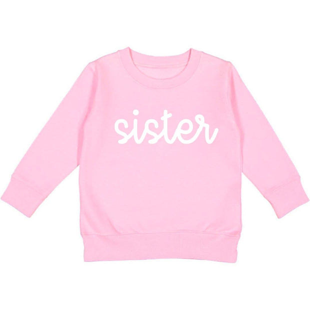 Sister Sweatshirt - Family Fun Kids Sweatshirt