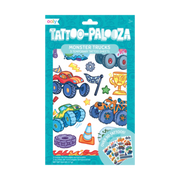 Tattoo-Palooza Temporary Tattoos - Monster Truck - 3 Sheets