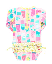 Ice Cream Social One Piece Rash Guard