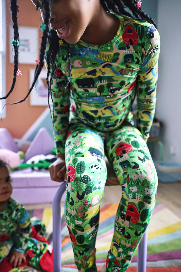 Farm Fun Long Sleeve PJ Set