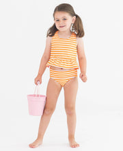 Orange You The Sweetest Reversible Peplum Tankini