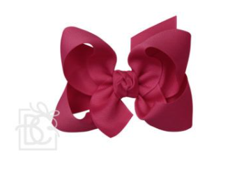 4.5" Large Grosgrain Bow w/Knot