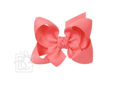 4.5" Large Grosgrain Bow w/Knot