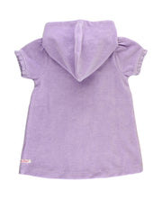 Lavender Terry Full-Zip Cover Up