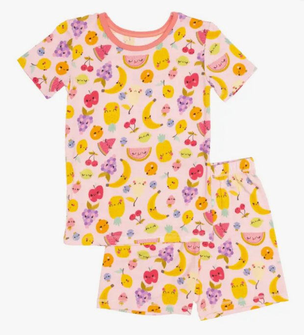 Bamboo Fruit Salad Short Sleeve PJ's