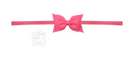 Soft Headband with Dainty Grosgrain Bow