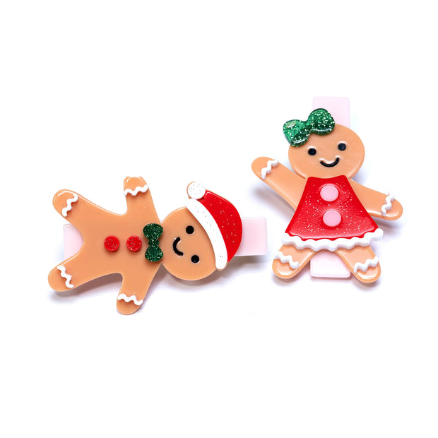 HOL-Happy Gingerbread Cookies Alligator Clips