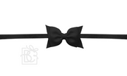 Soft Headband with Dainty Grosgrain Bow