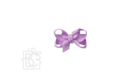 SIGNATURE GROSGRAIN BOW ON CLIP: 1.5" Infant - 3/8" Ribbon on Snap Clip