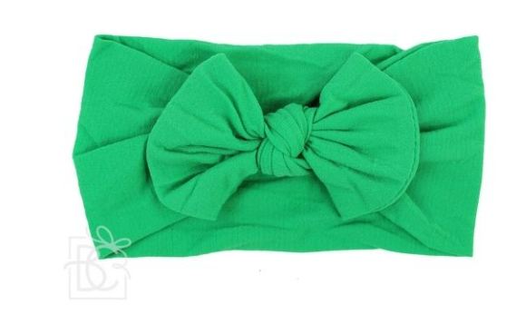 Soft Nylon Knot Baby Bow Headbands