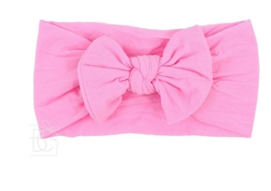 Soft Nylon Knot Baby Bow Headbands