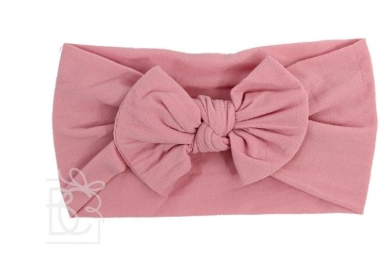 Soft Nylon Knot Baby Bow Headbands