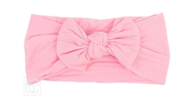 Soft Nylon Knot Baby Bow Headbands