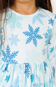 WINTER WONDERLAND POCKET TWIRL DRESS