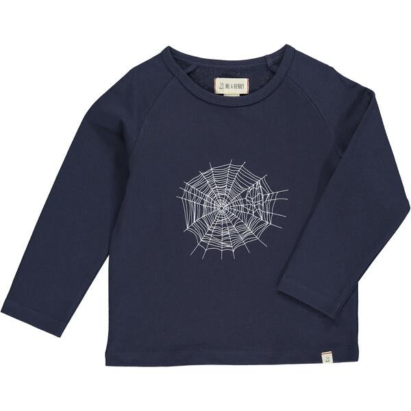 Spiderweb Raglan Printed Tee