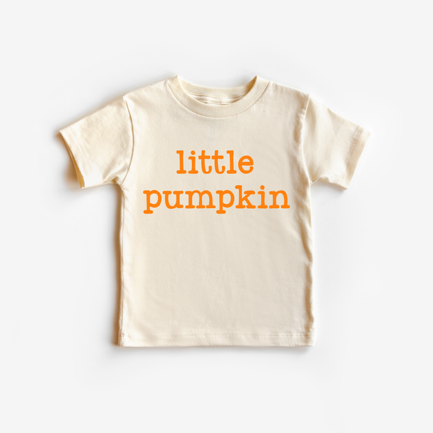Little Pumpkin Fall themed Toddler and Youth Shirt