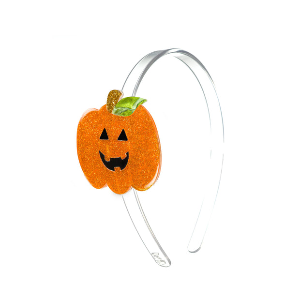 Pumpkin Glitter Orange Headband