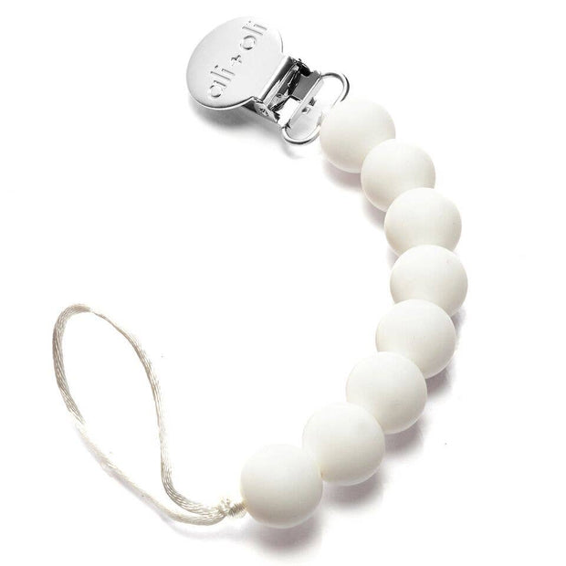 Pacifier Clip (White)