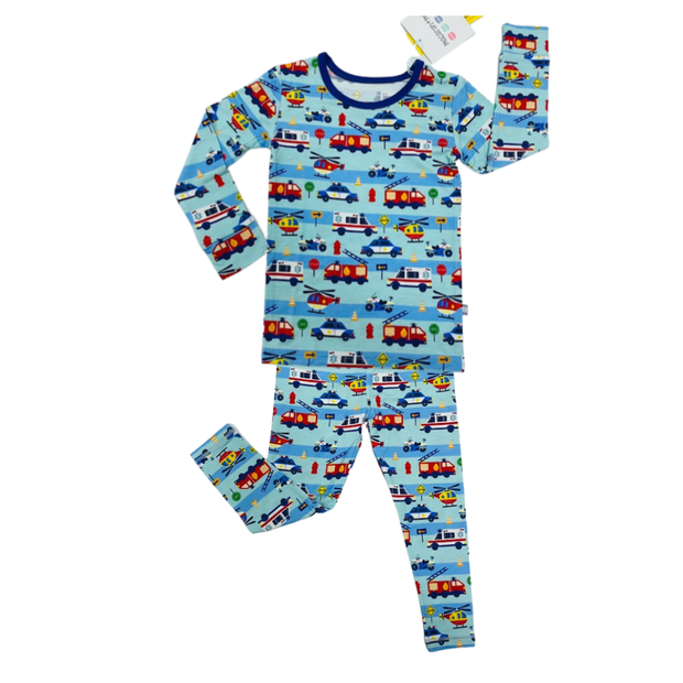 Rescue Long Sleeve Bamboo Jammies Set