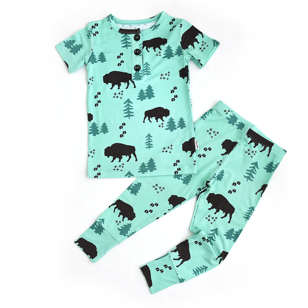 Rowan Bison TWO PIECE - bamboo Mo