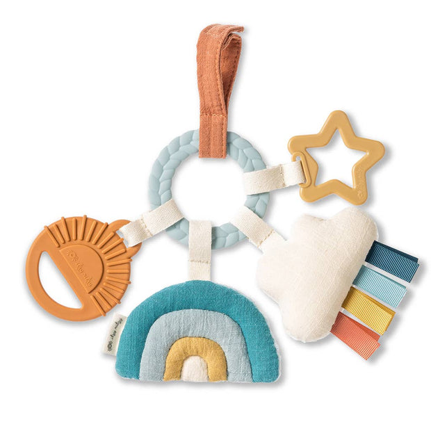*NEW* Bitzy Busy Ring™ Teething Activity Toy Cloud