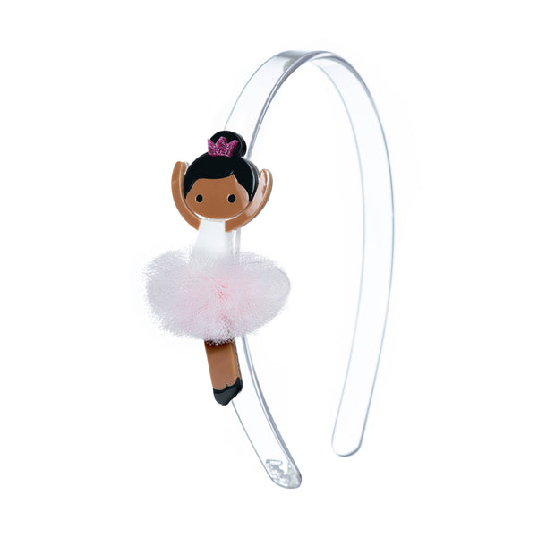 Ballerina Light Pink with Black Hair Headband