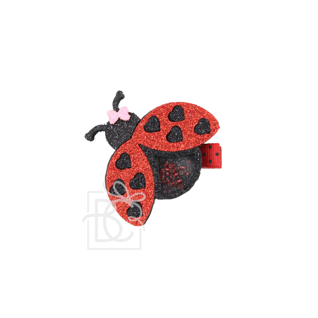 Shaker Hair Clip - Ladybug