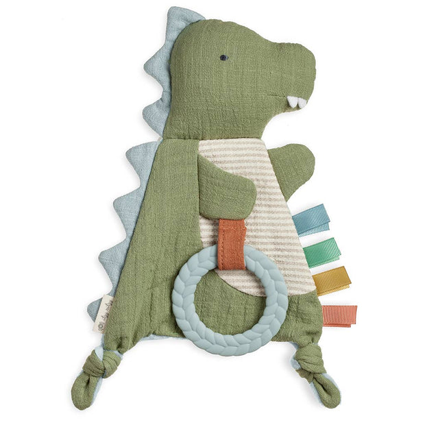 NEW Bitzy Crinkle™ Dino Sensory Toy with Teether