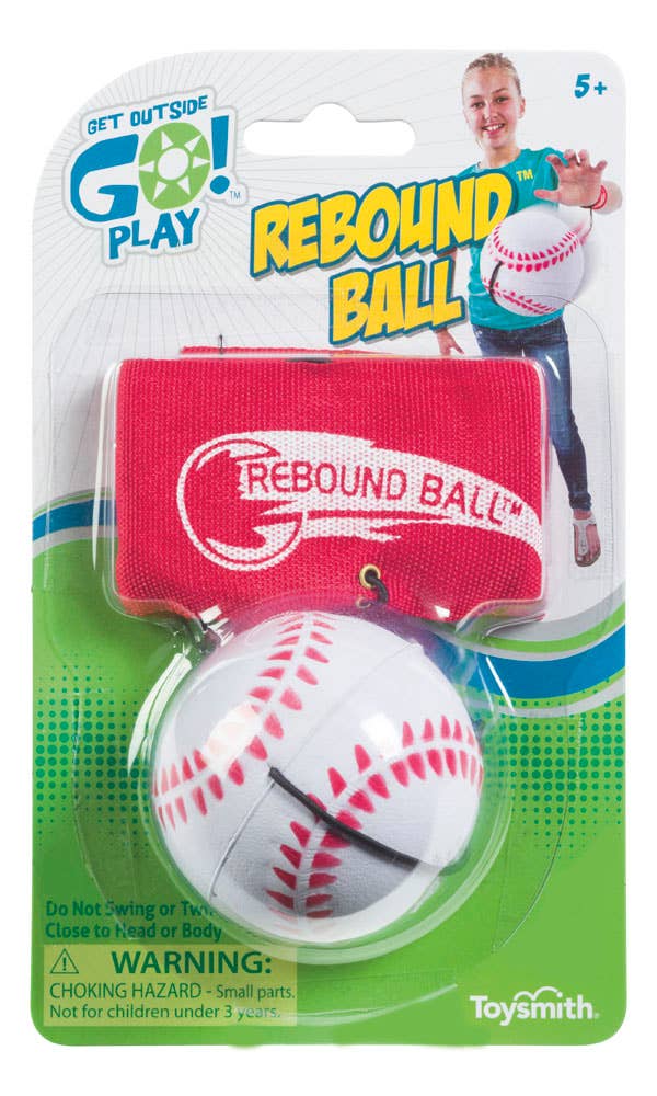 GO! Rebound Ball, Sponge Ball on 50" stretchable cord