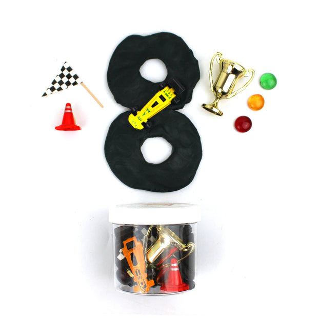 Race Car Track Play Dough-To-Go Kit