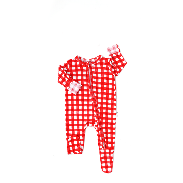 Frost Red Gingham ZIP