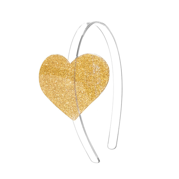Cece Gold Heart Headband