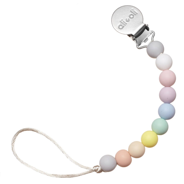 Pacifier Clip Isa (Multi-Pastel)