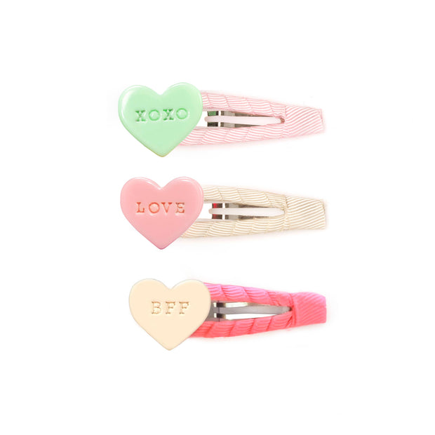 VAL-Heart  Snap Clip Set/3