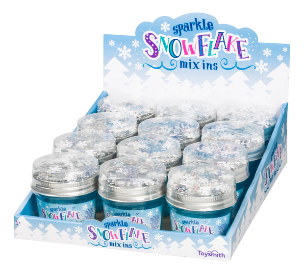 Snowflake Mix Ins Slime/Confetti Kit