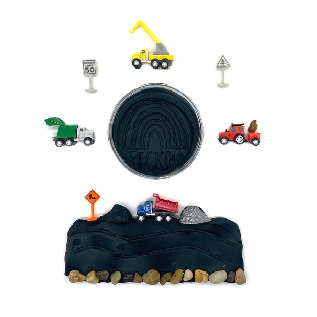 Transportation Sensory Play Dough Kit