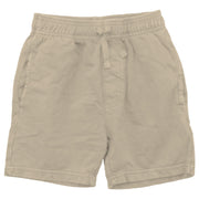 Khaki Poplin Boy Short