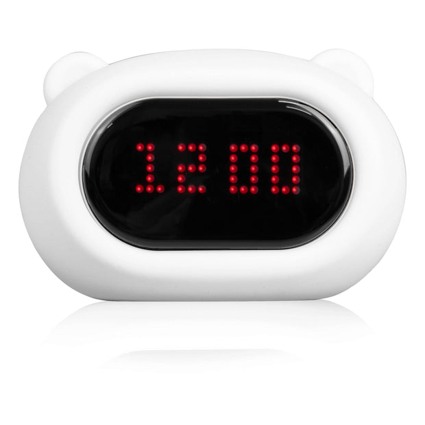 Lumipets Light Up Bear Night Light with Emojis and Clock