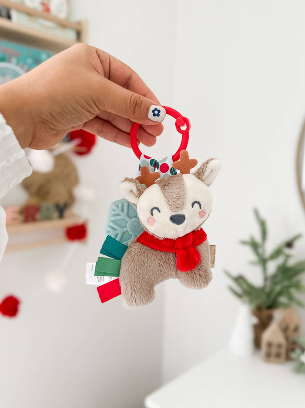 *NEW* Holiday Reindeer Itzy Pal™ Plush + Teether