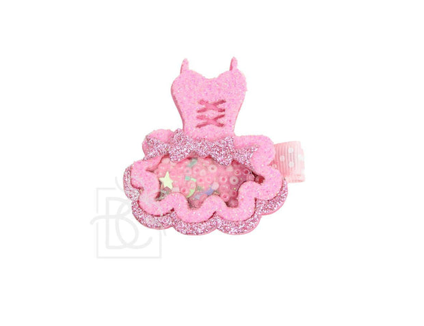 Shaker Hair Clip - Ballerina Dress