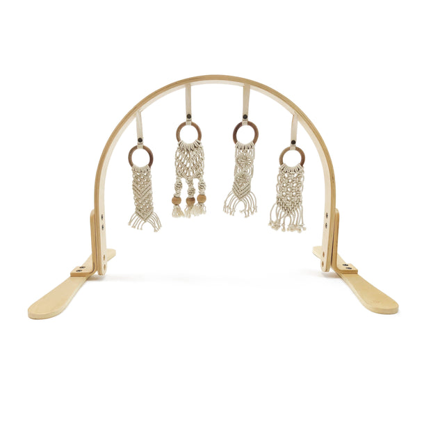 play gym | macrame - natural