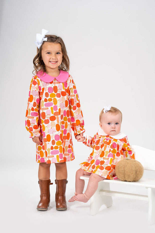 Mary Charlotte Retro Pumpkin Bloomer Set