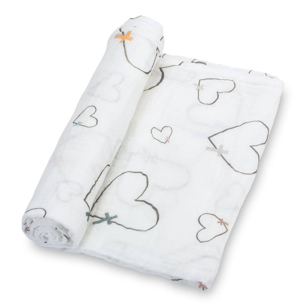 The Love of Christ Muslin Swaddle Blanket