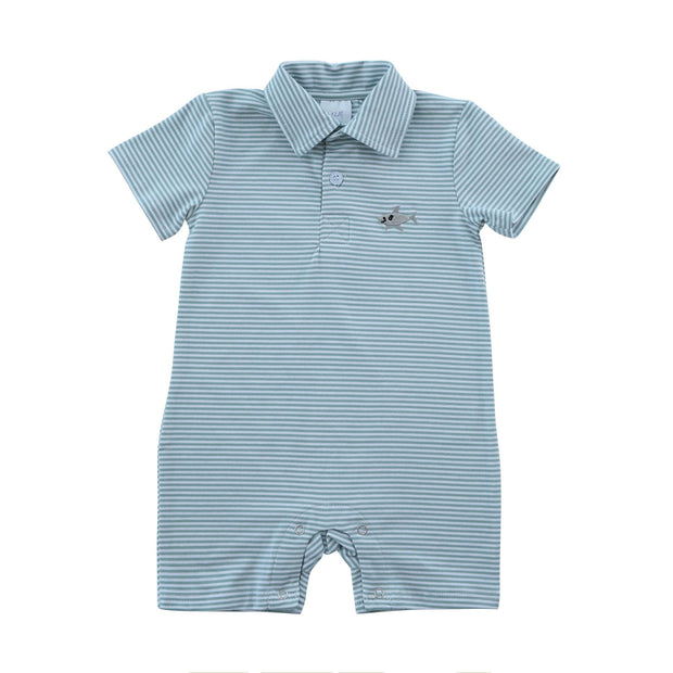 Shark Shortie Romper