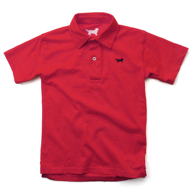 Jersey Polo - Red/Cherry