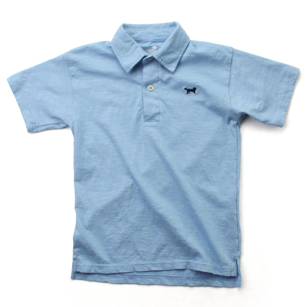 Jersey Polo - Light Blue/NC Blue