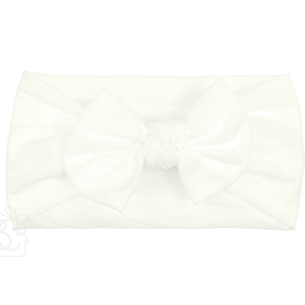 Soft Nylon Knot Baby Bow Headbands