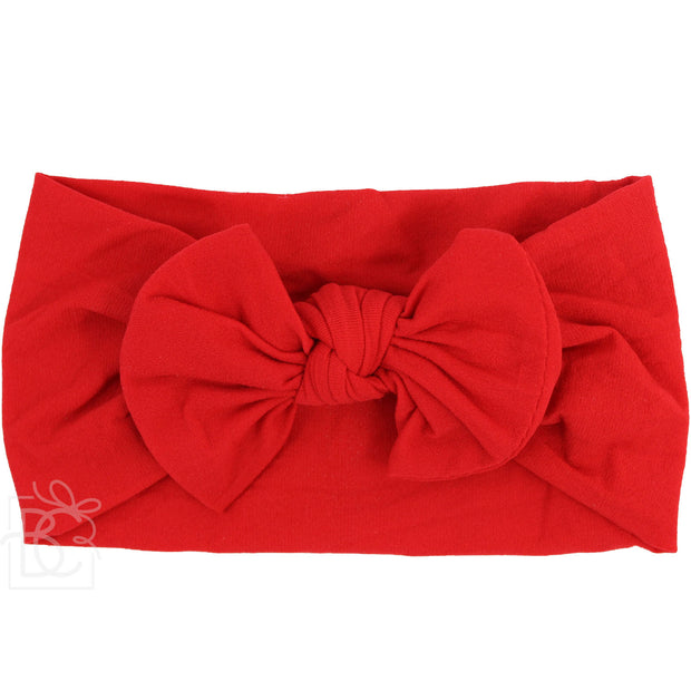 Soft Nylon Knot Baby Bow Headbands