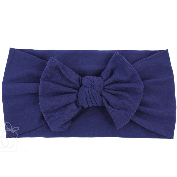 Soft Nylon Knot Baby Bow Headbands