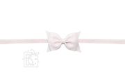 Soft Headband with Dainty Grosgrain Bow